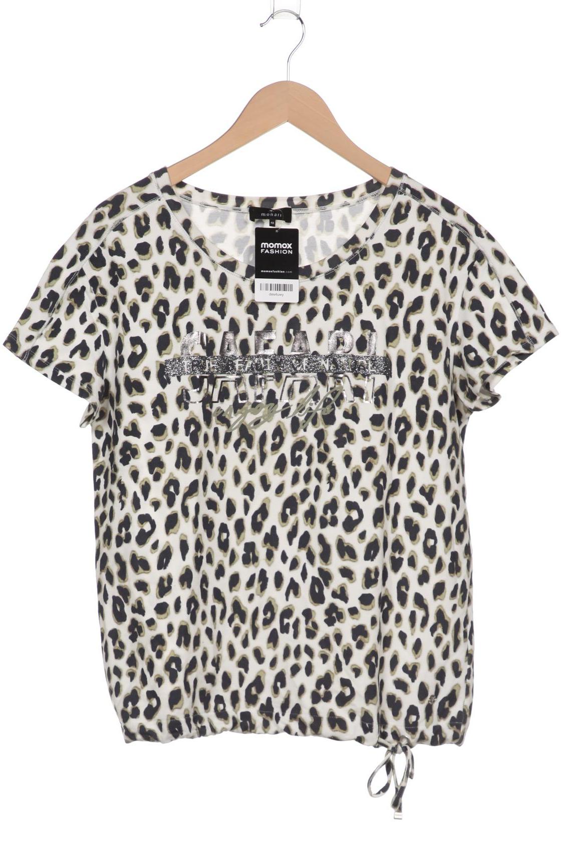 

monari Damen T-Shirt, weiß