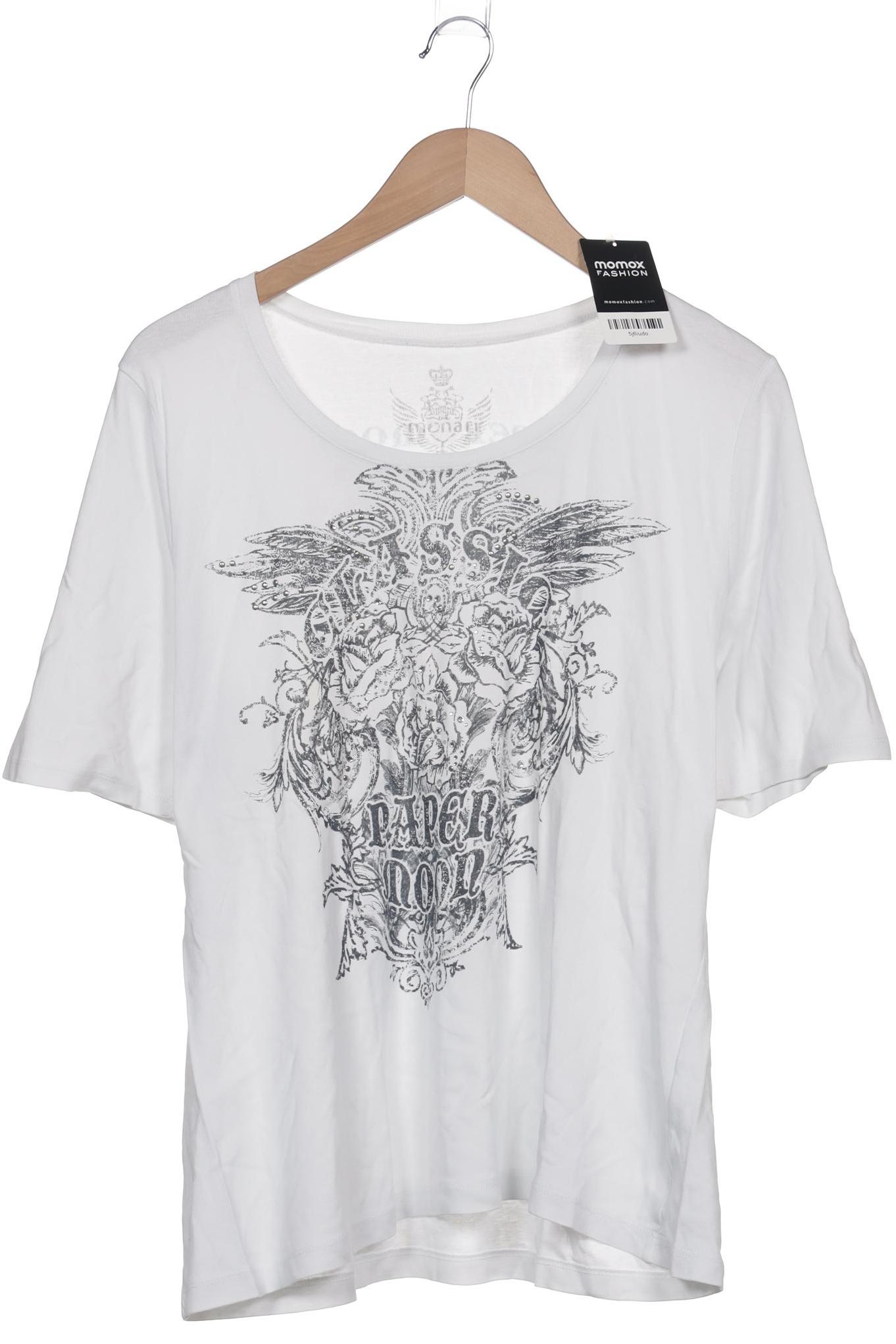 

monari Damen T-Shirt, weiß, Gr. 48