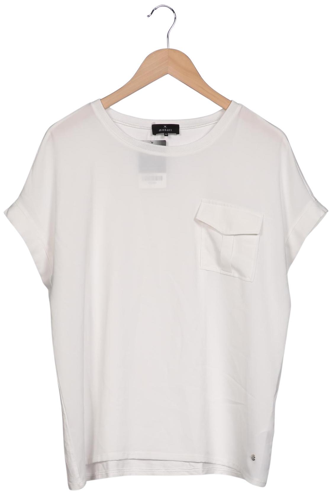 

monari Damen T-Shirt, weiß, Gr. 42