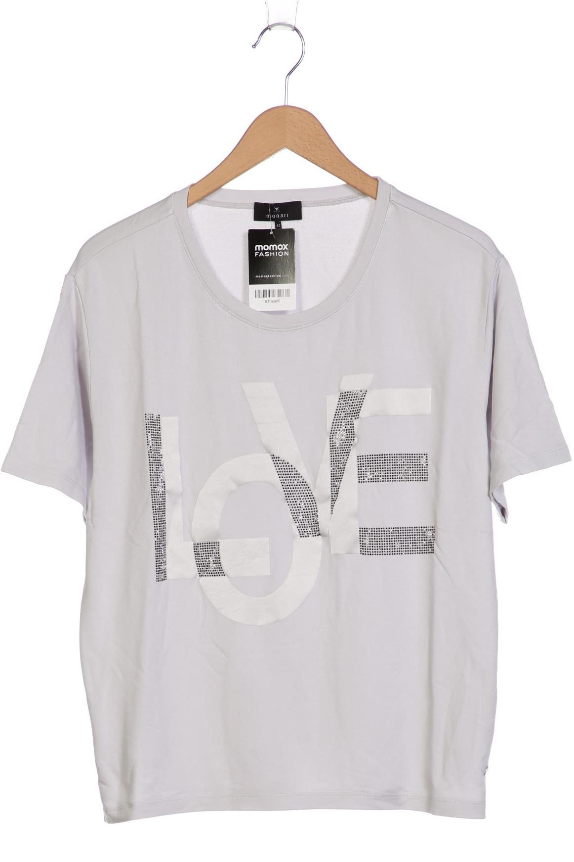 

monari Damen T-Shirt, grau, Gr. 42
