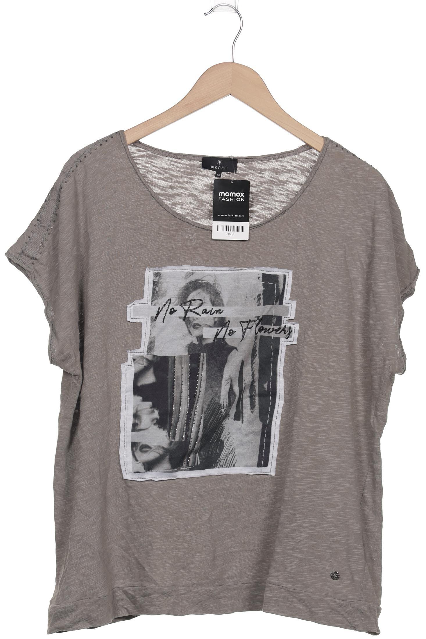 

monari Damen T-Shirt, grau, Gr. 46