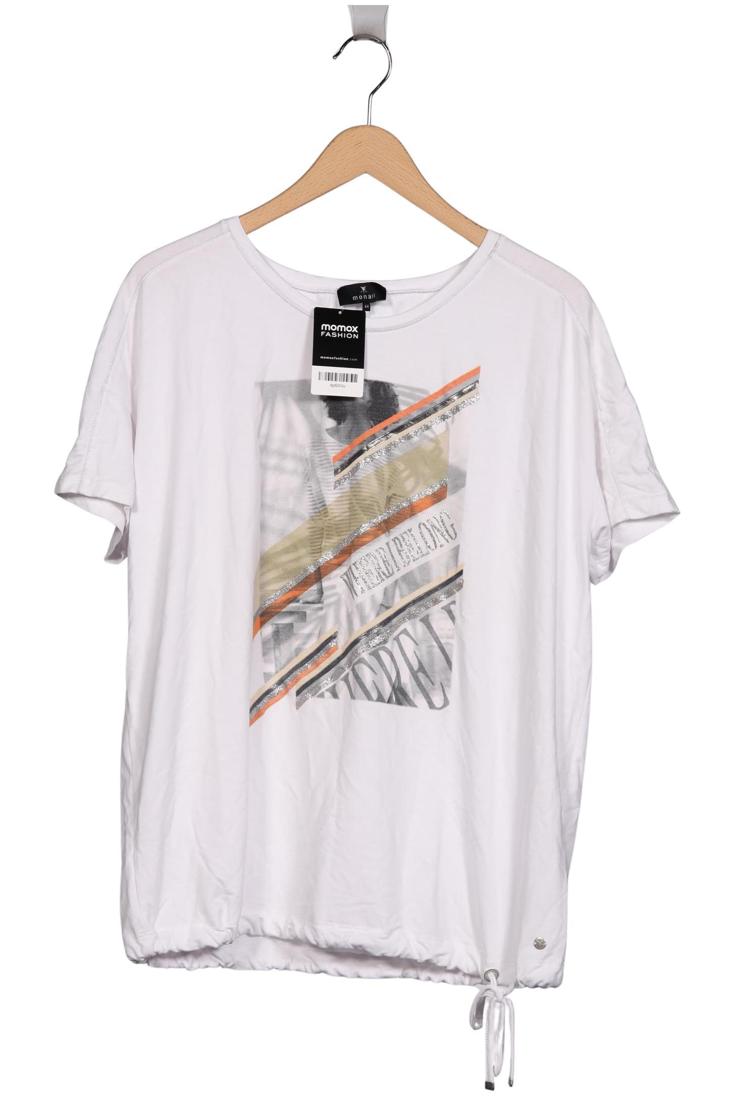 

monari Damen T-Shirt, weiß, Gr. 44