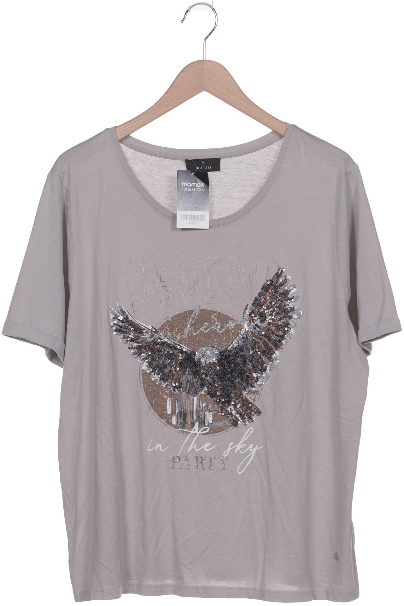 

monari Damen T-Shirt, grau, Gr. 48