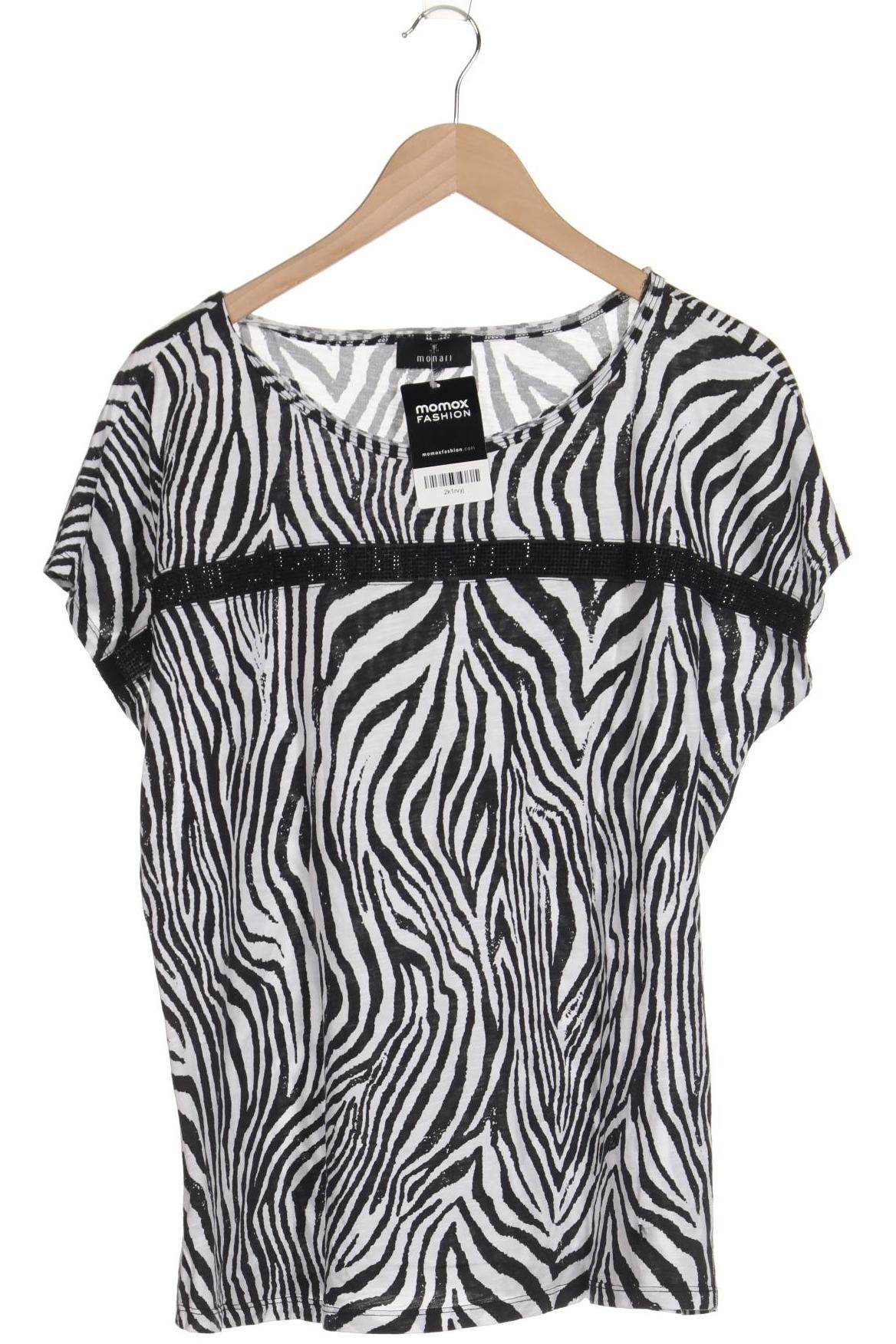 

monari Damen T-Shirt, schwarz, Gr. 44