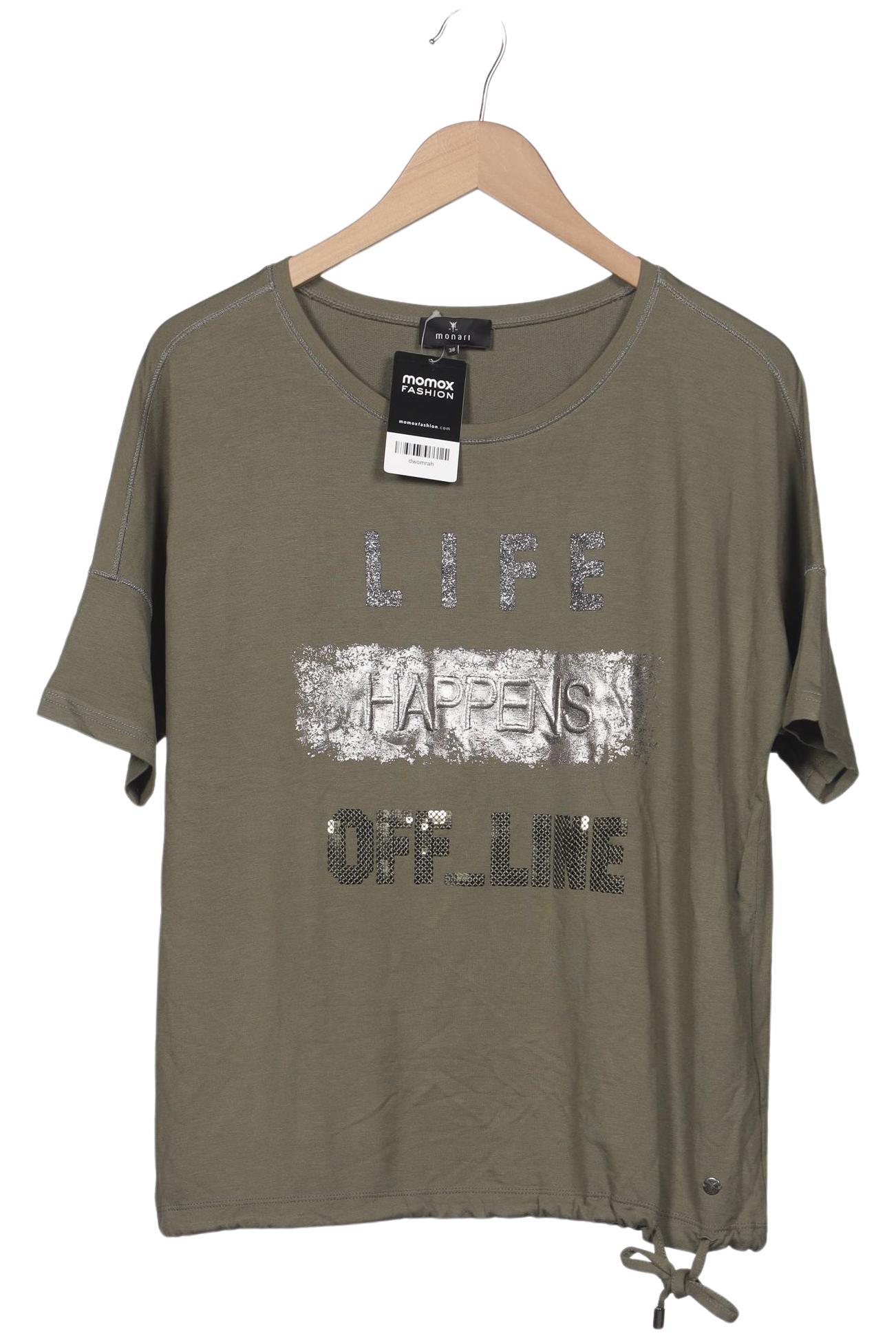 

monari Damen T-Shirt, grün, Gr. 38