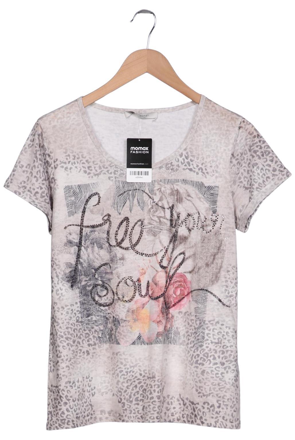 

monari Damen T-Shirt, grau, Gr. 40