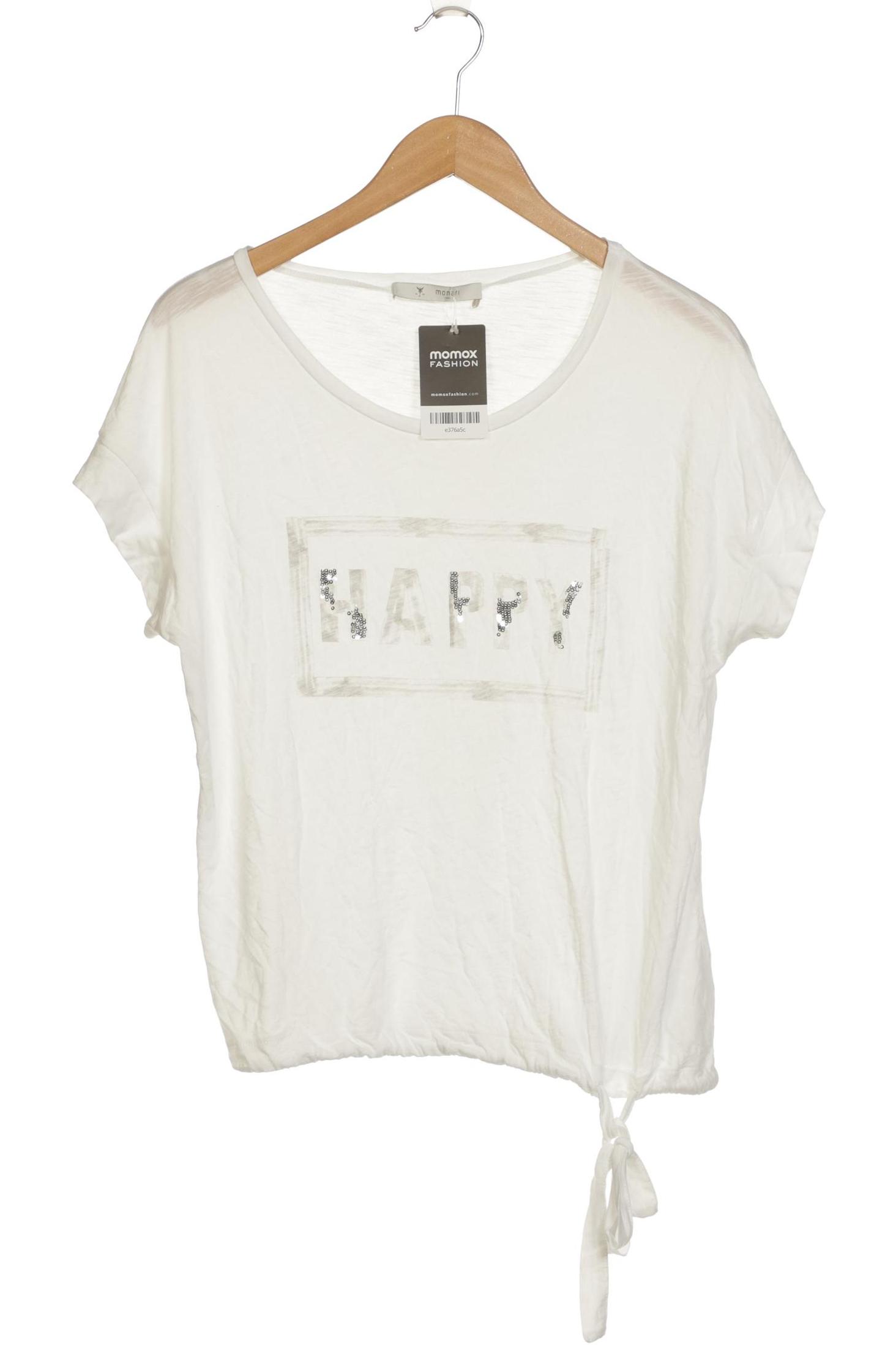 

monari Damen T-Shirt, weiß, Gr. 38