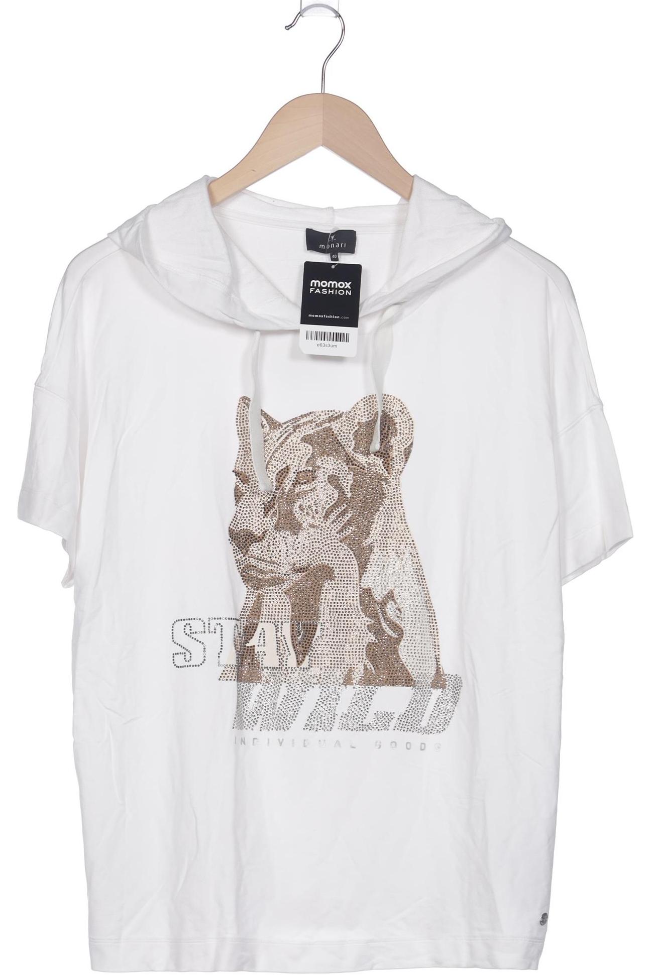 

monari Damen T-Shirt, weiß, Gr. 40