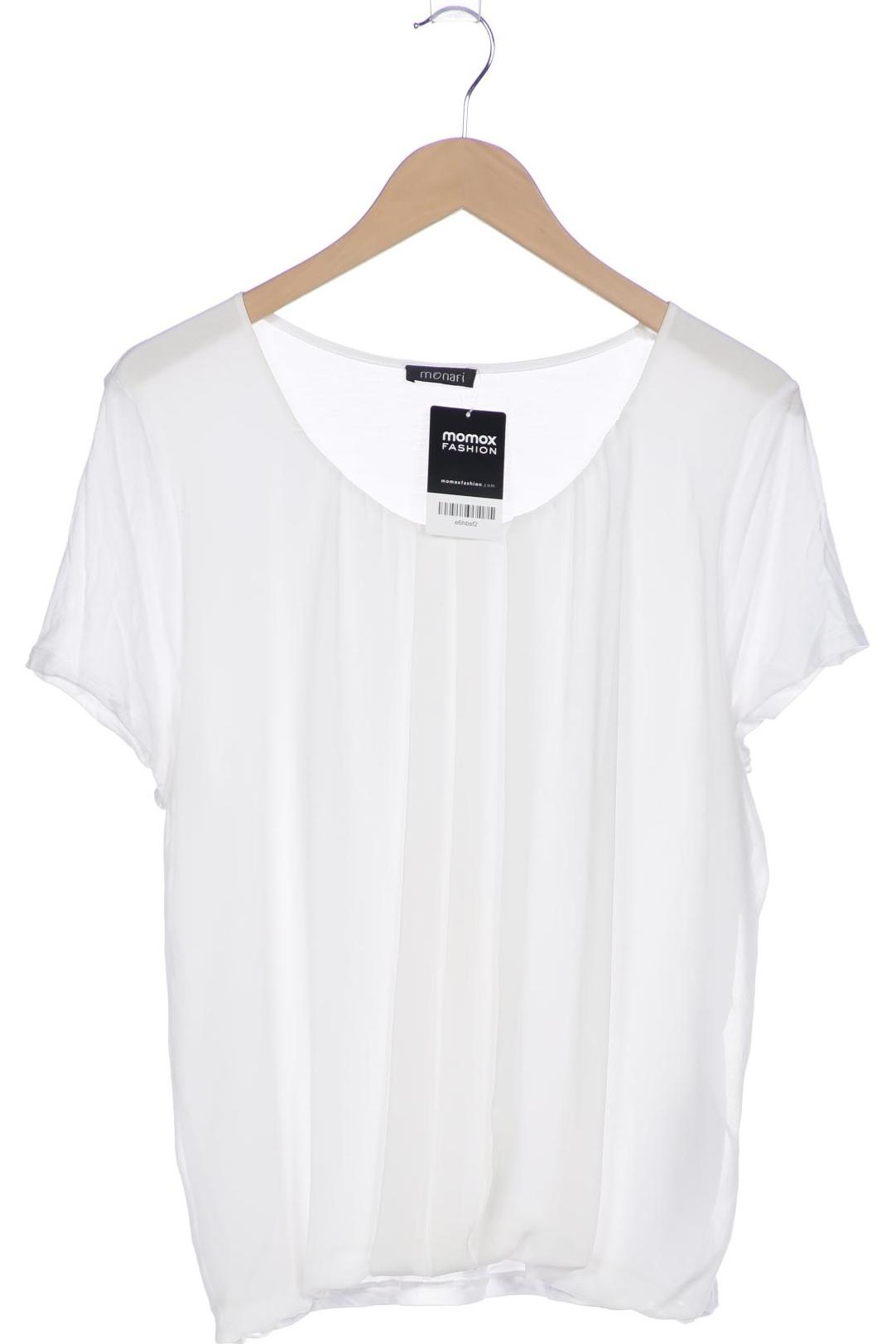 

monari Damen T-Shirt, weiß, Gr. 44