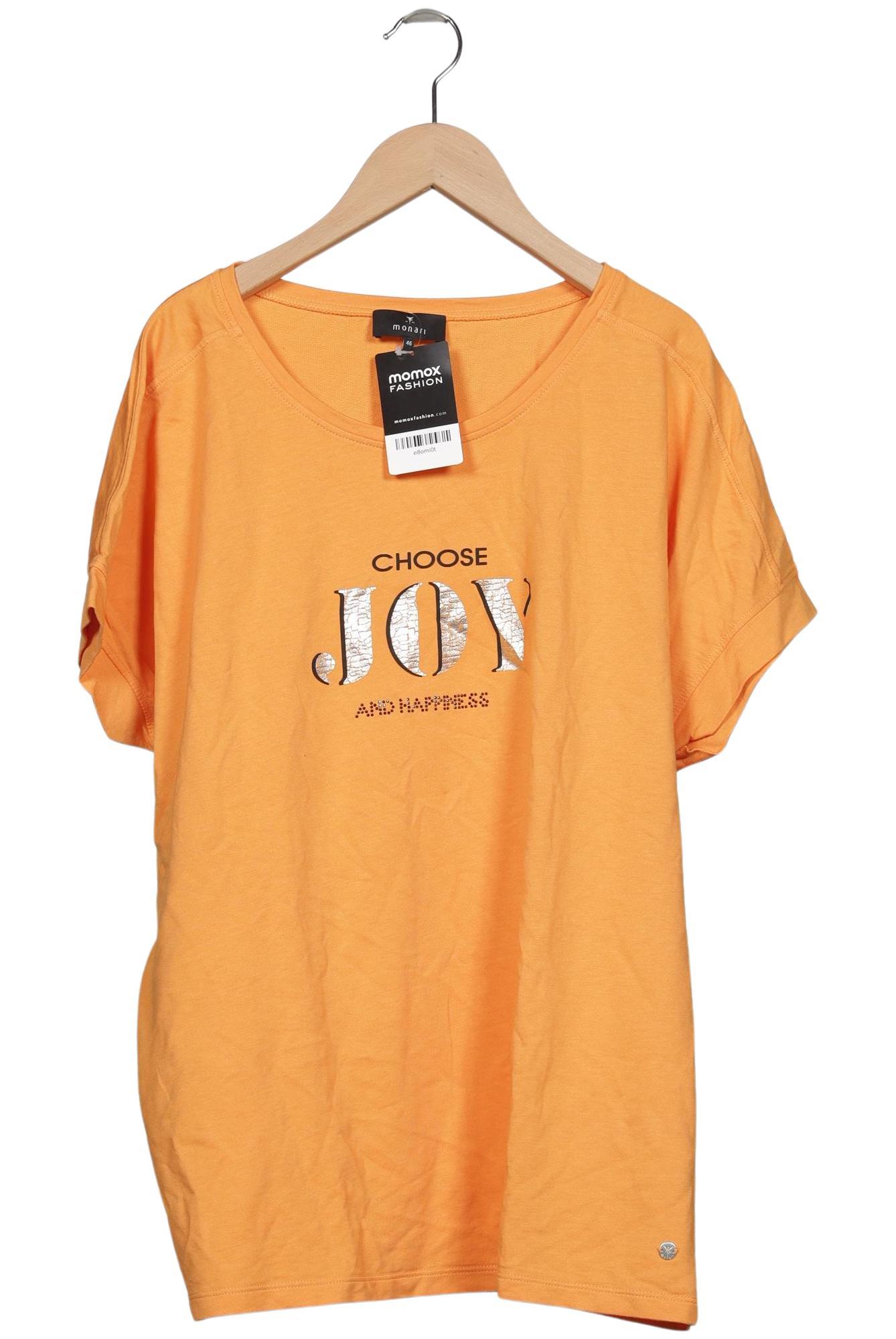

monari Damen T-Shirt, orange, Gr. 46