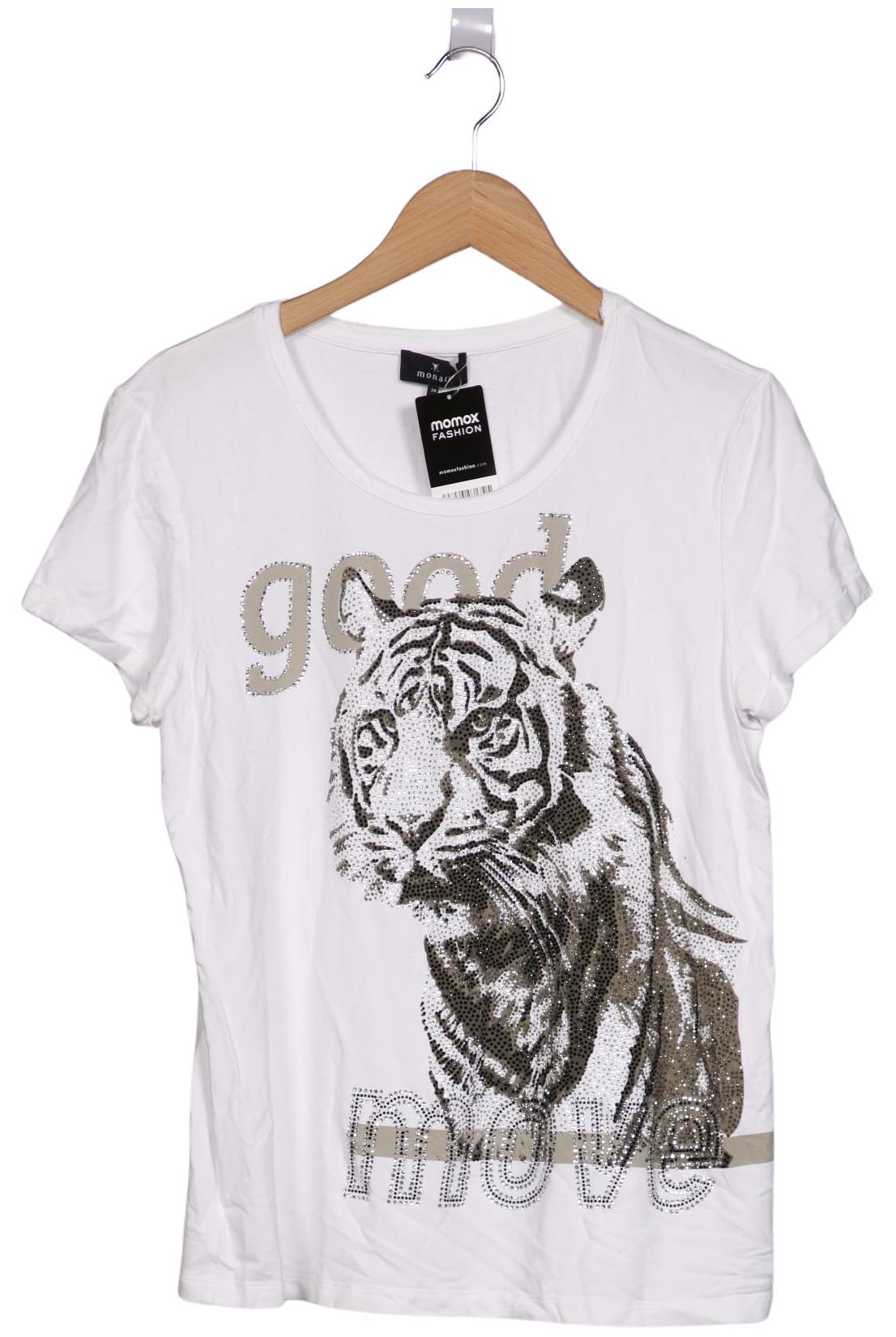 

monari Damen T-Shirt, weiß, Gr. 38