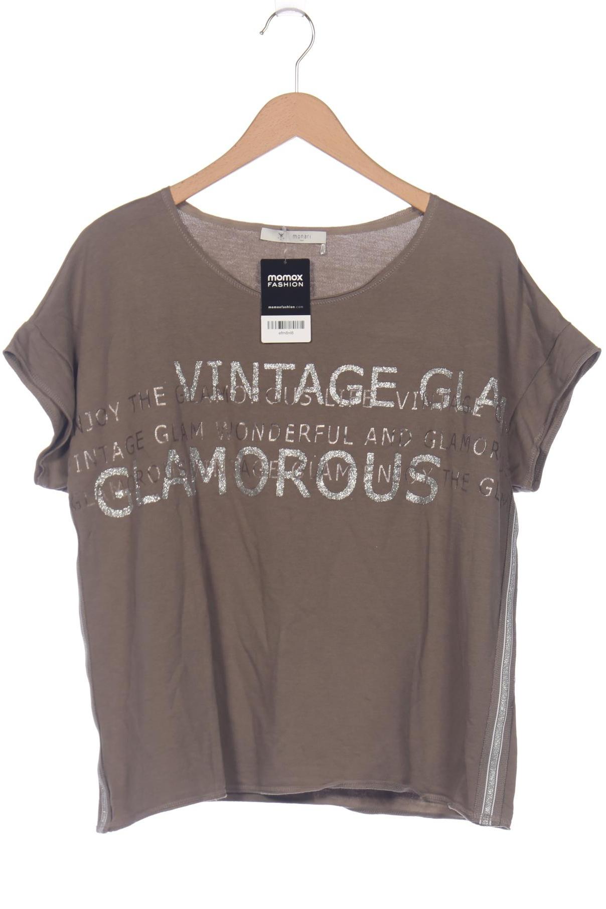

monari Damen T-Shirt, braun, Gr. 44