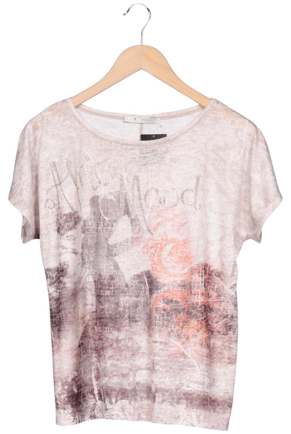 

monari Damen T-Shirt, beige, Gr. 42