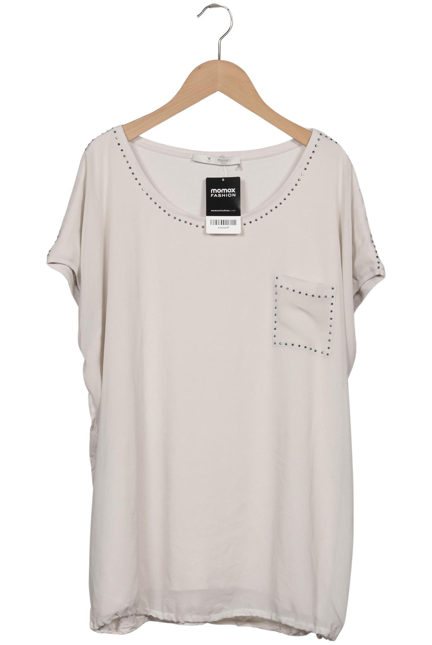 

monari Damen T-Shirt, beige, Gr. 44