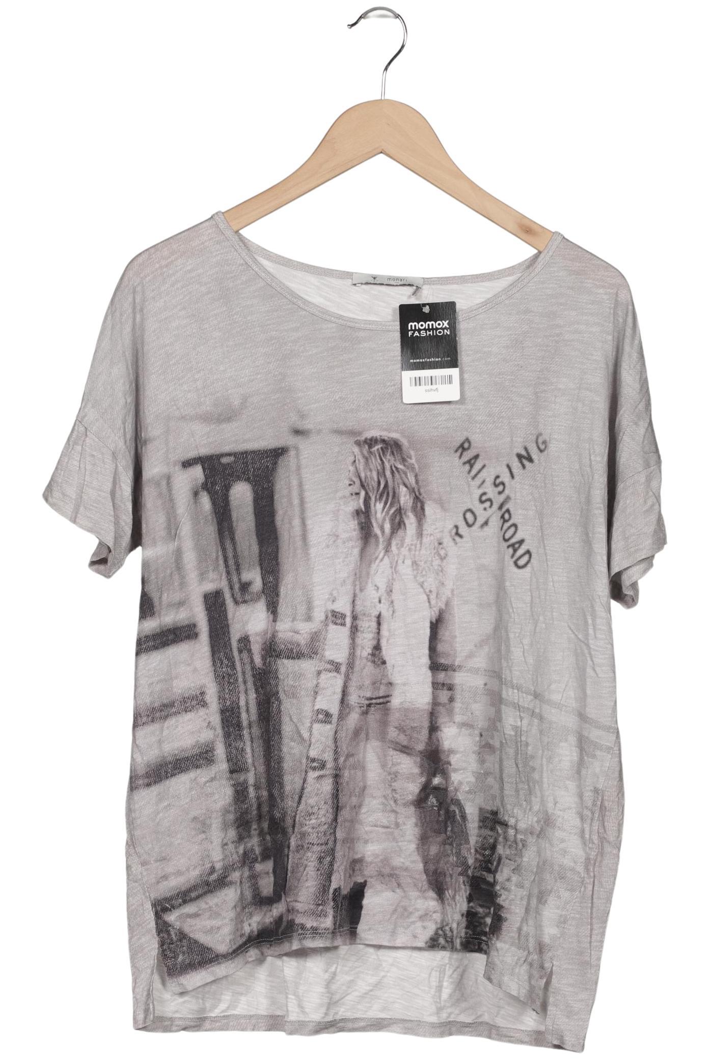 

monari Damen T-Shirt, grau, Gr. 44