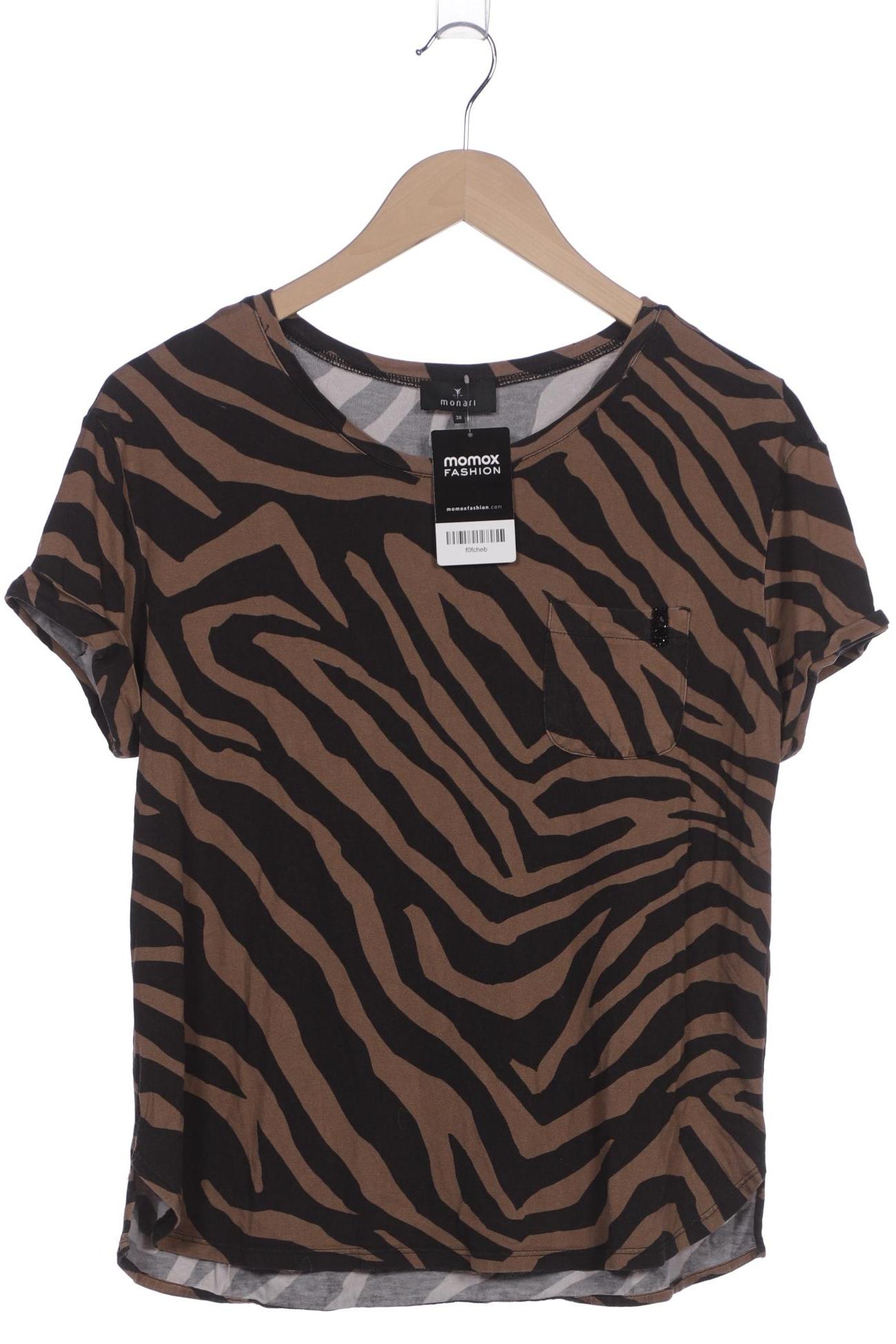 

monari Damen T-Shirt, beige, Gr. 38