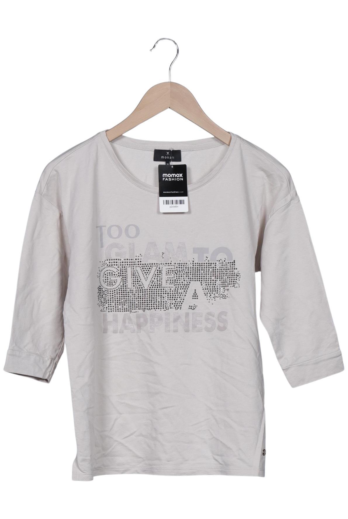 

monari Damen T-Shirt, beige, Gr. 36