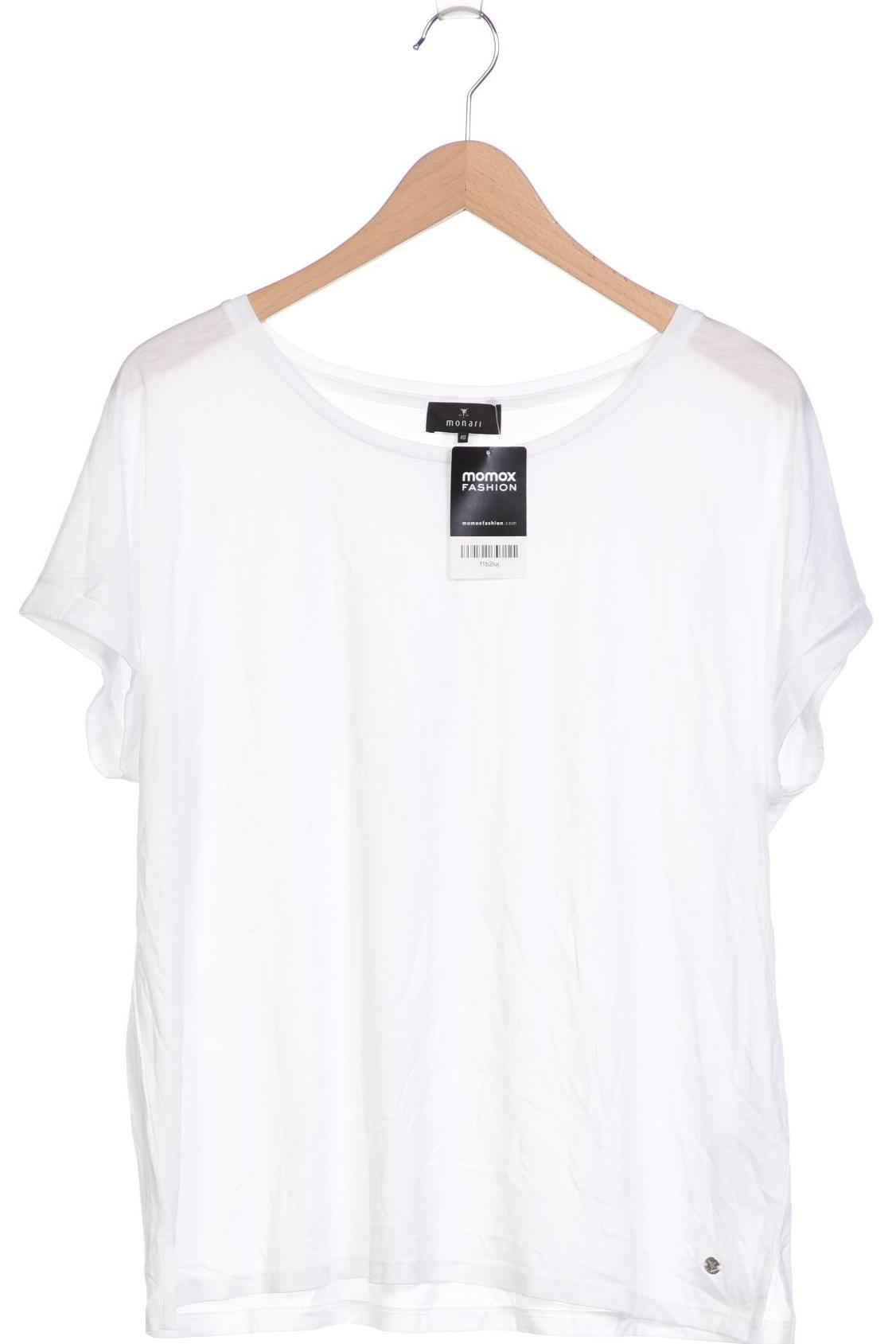 

monari Damen T-Shirt, weiß, Gr. 40