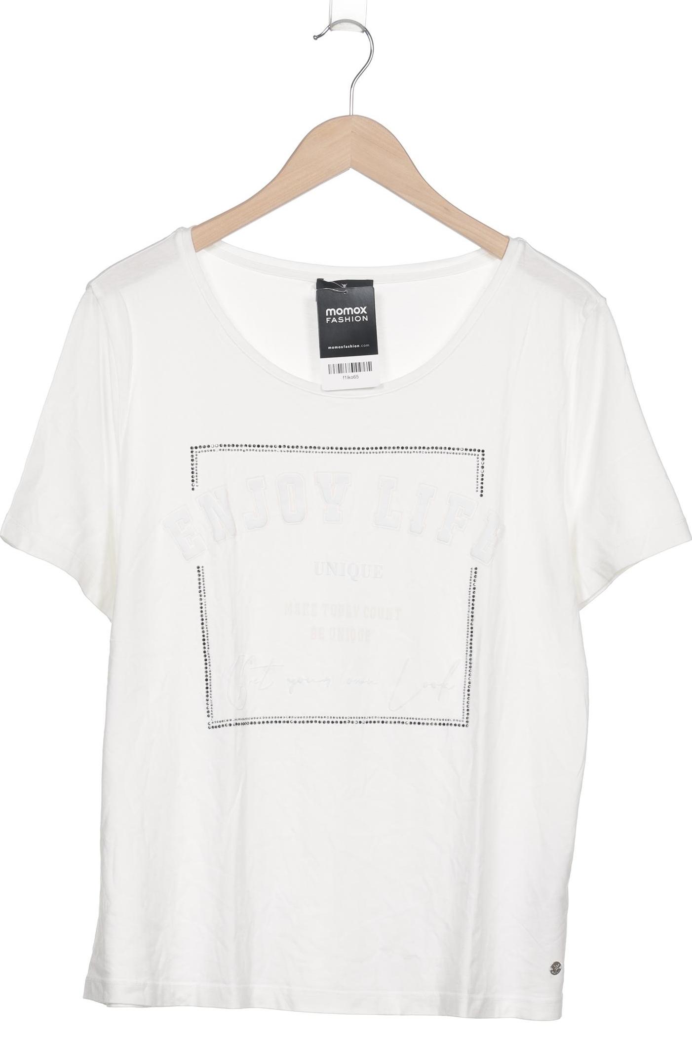 

monari Damen T-Shirt, weiß, Gr. 44