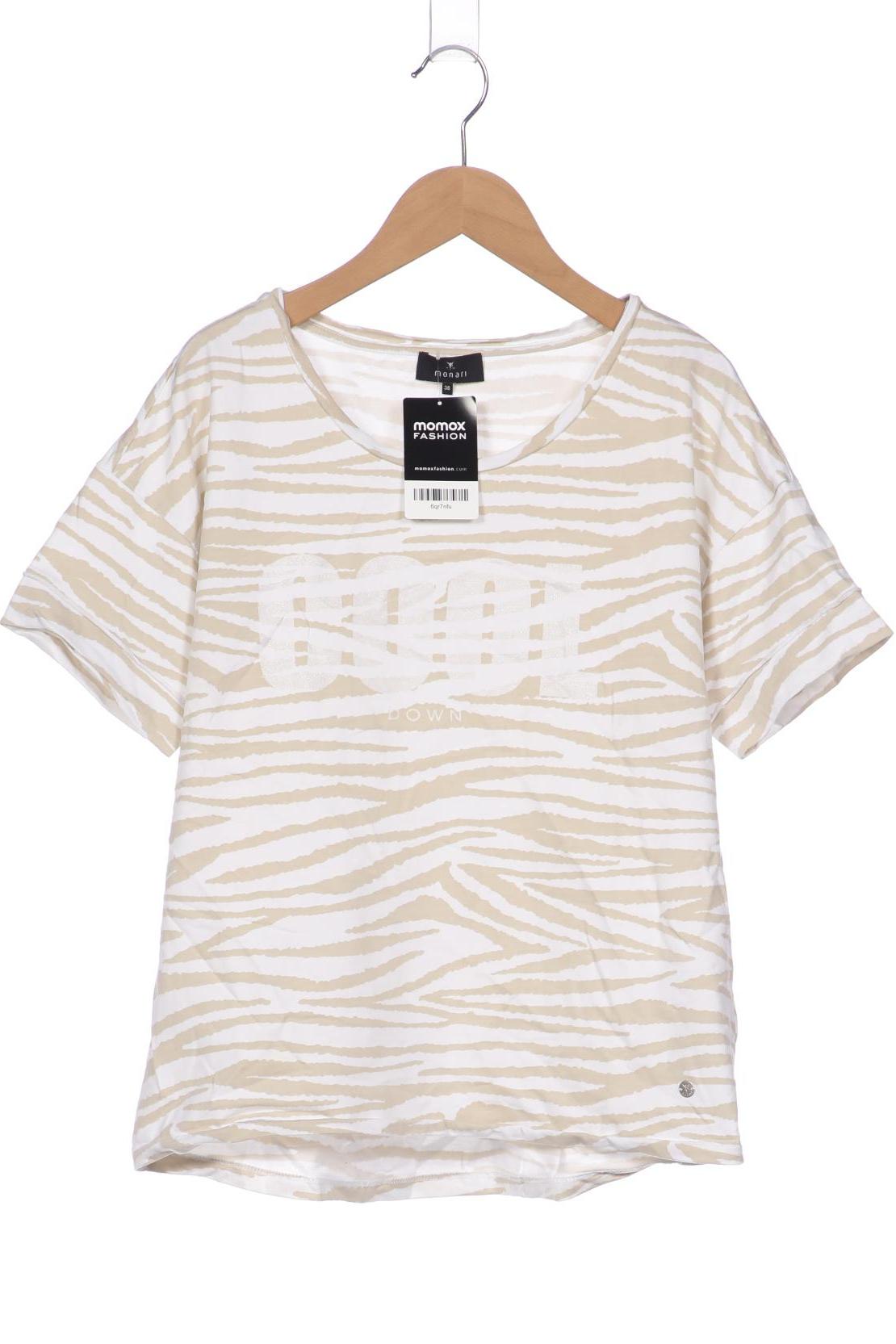 

monari Damen T-Shirt, beige, Gr. 38