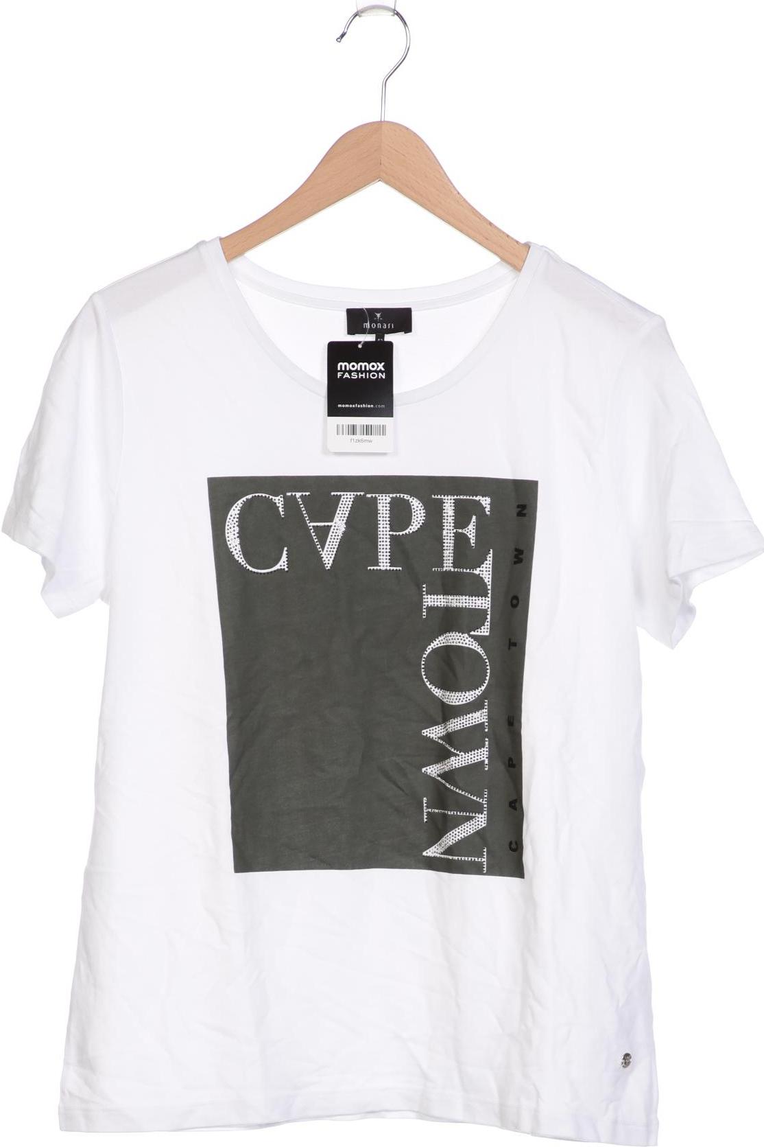 

monari Damen T-Shirt, weiß, Gr. 42