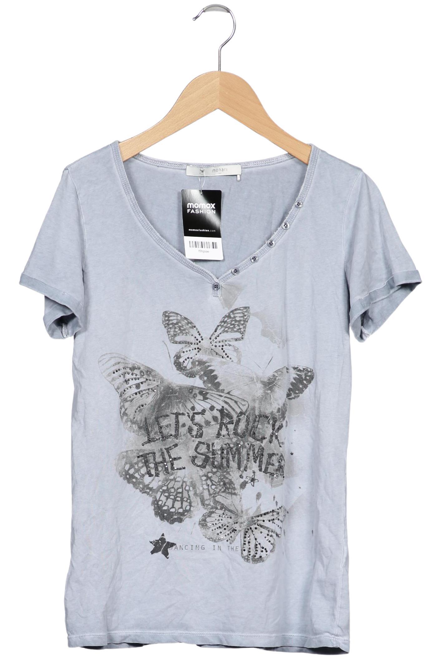 

monari Damen T-Shirt, hellblau, Gr. 38