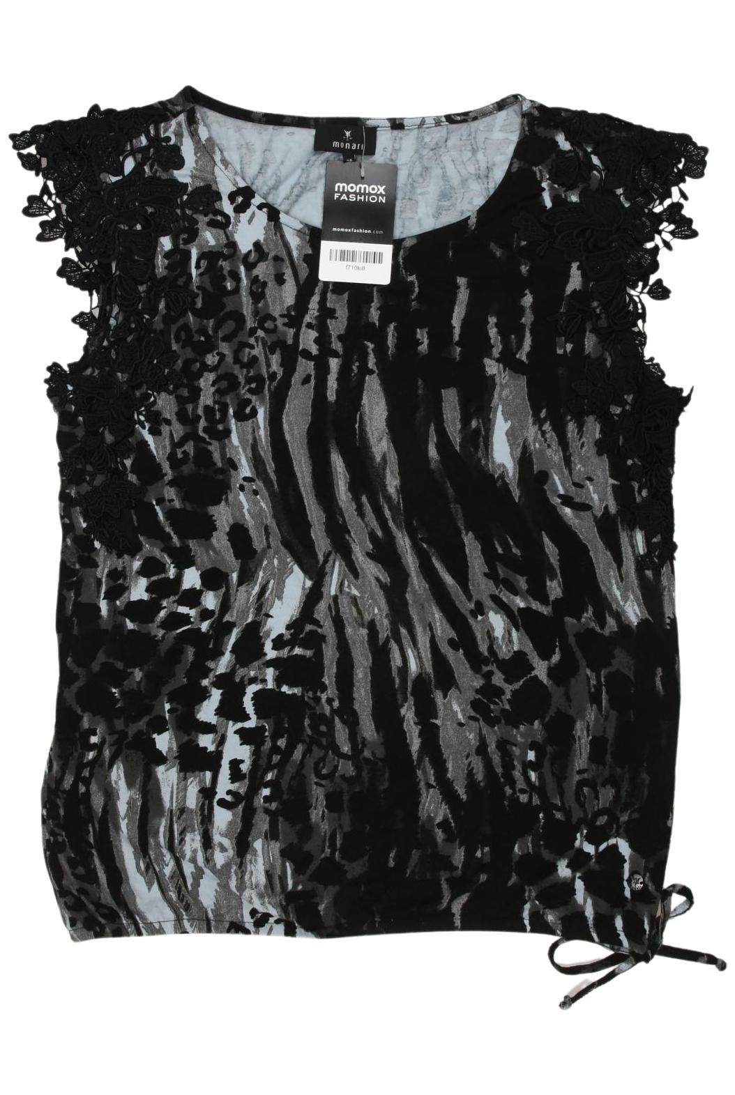 

monari Damen T-Shirt, schwarz, Gr. 36