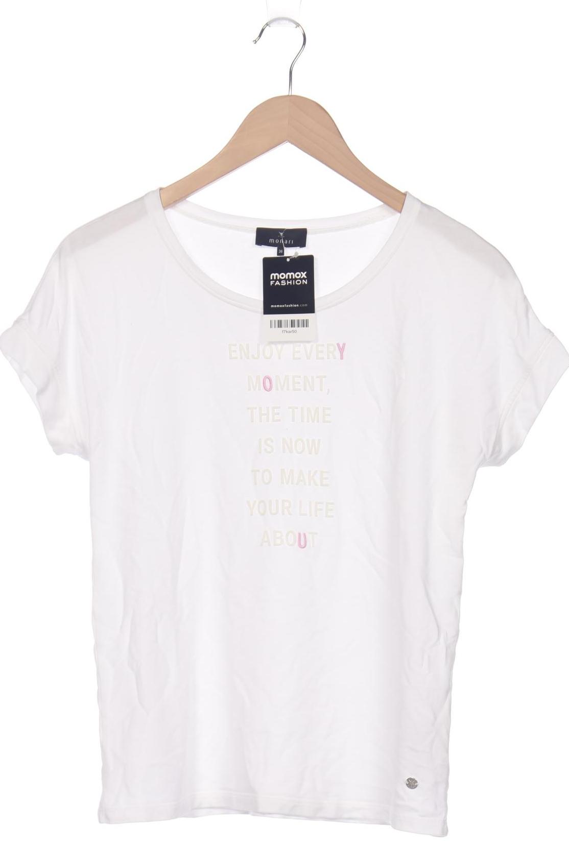 

monari Damen T-Shirt, weiß, Gr. 36