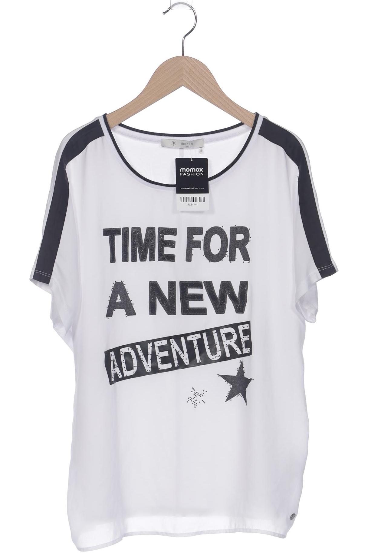 

monari Damen T-Shirt, weiß, Gr. 38