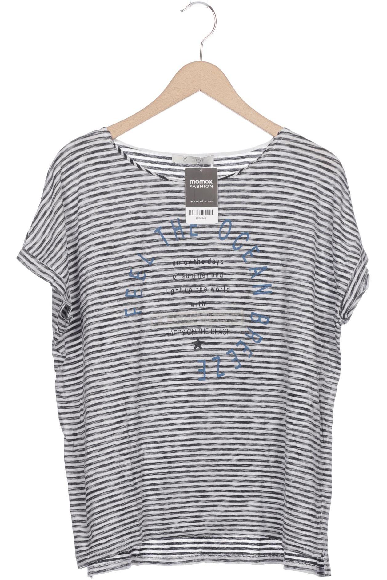 

monari Damen T-Shirt, schwarz, Gr. 48