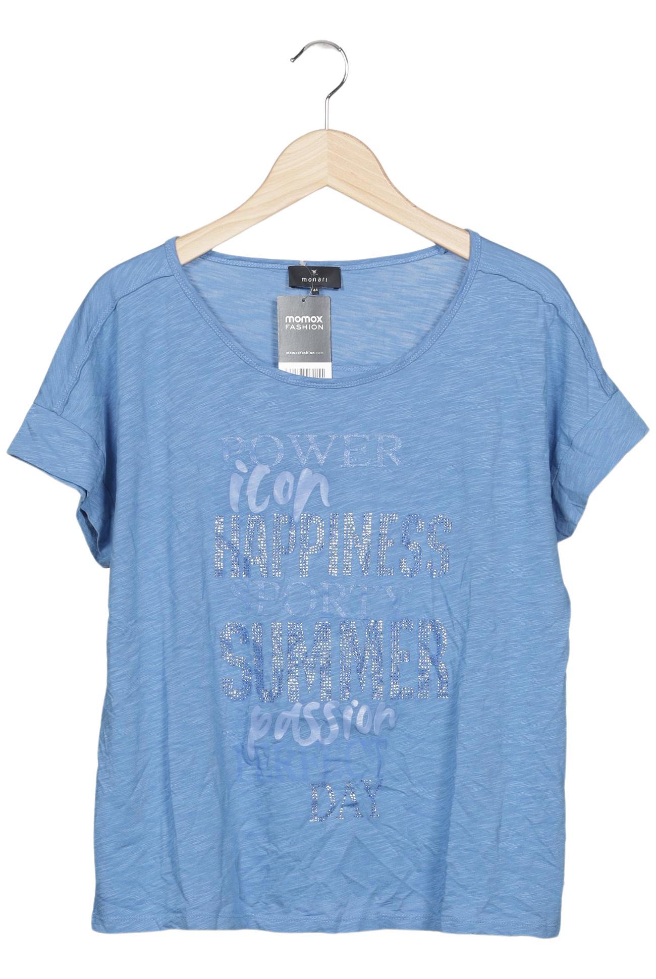 

monari Damen T-Shirt, hellblau, Gr. 44