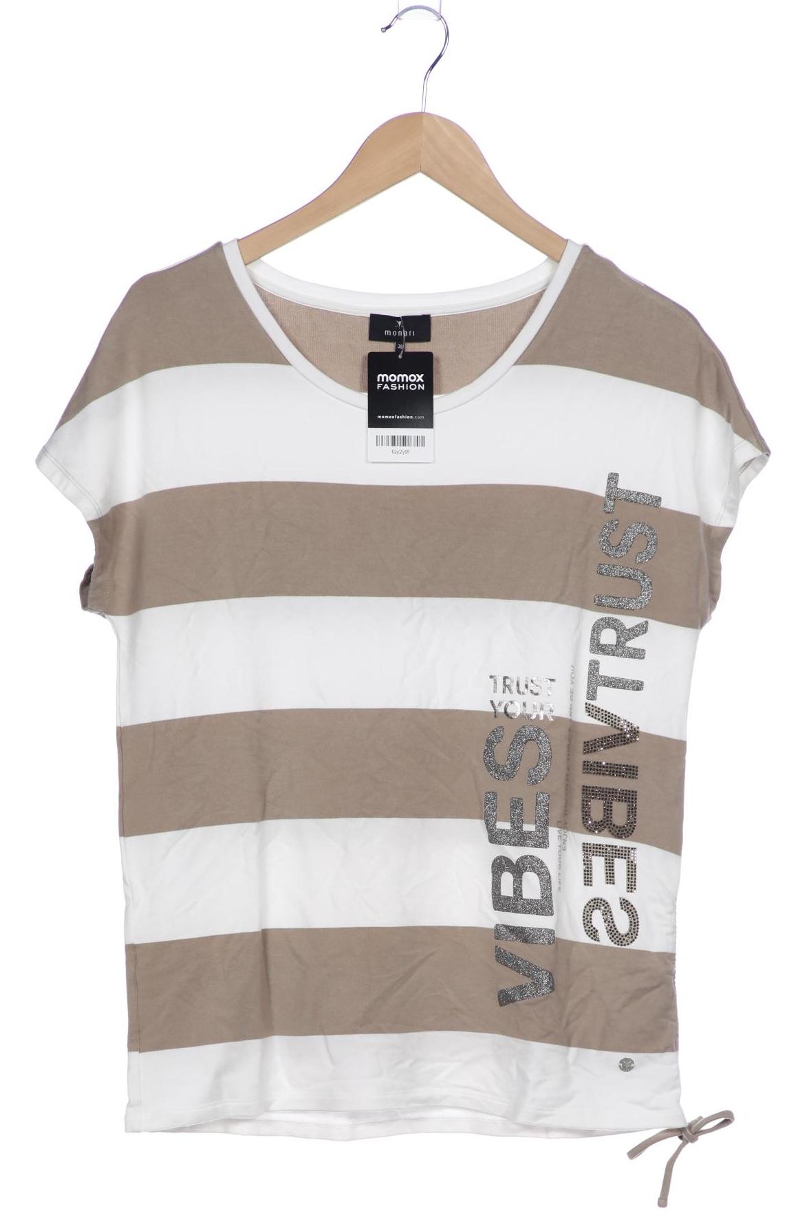 

monari Damen T-Shirt, weiß, Gr. 38