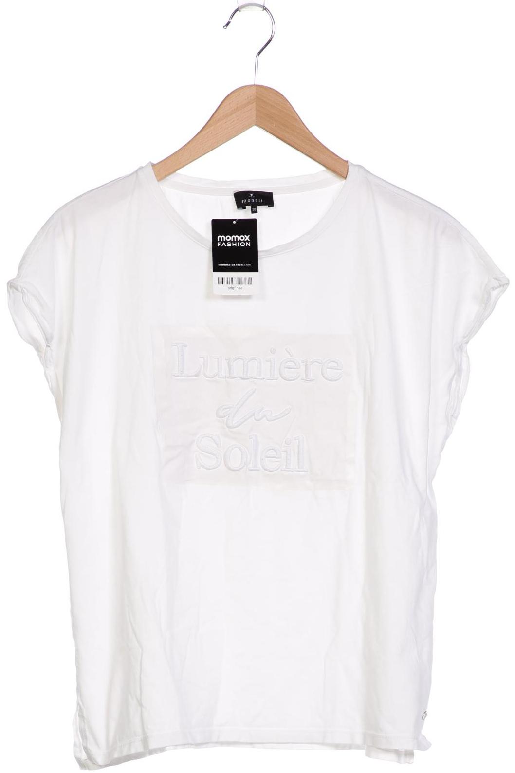 

monari Damen T-Shirt, weiß, Gr. 38