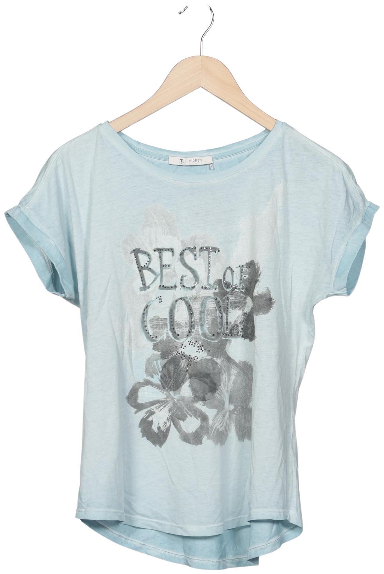 

monari Damen T-Shirt, hellblau, Gr. 44