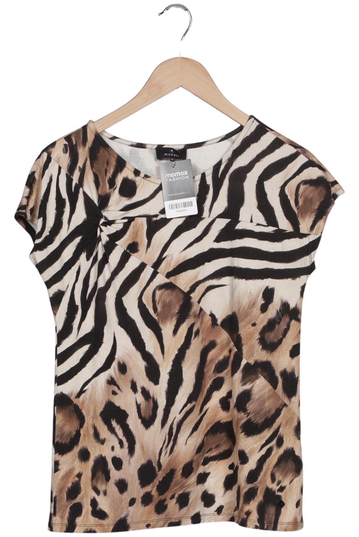 

monari Damen T-Shirt, beige, Gr. 36