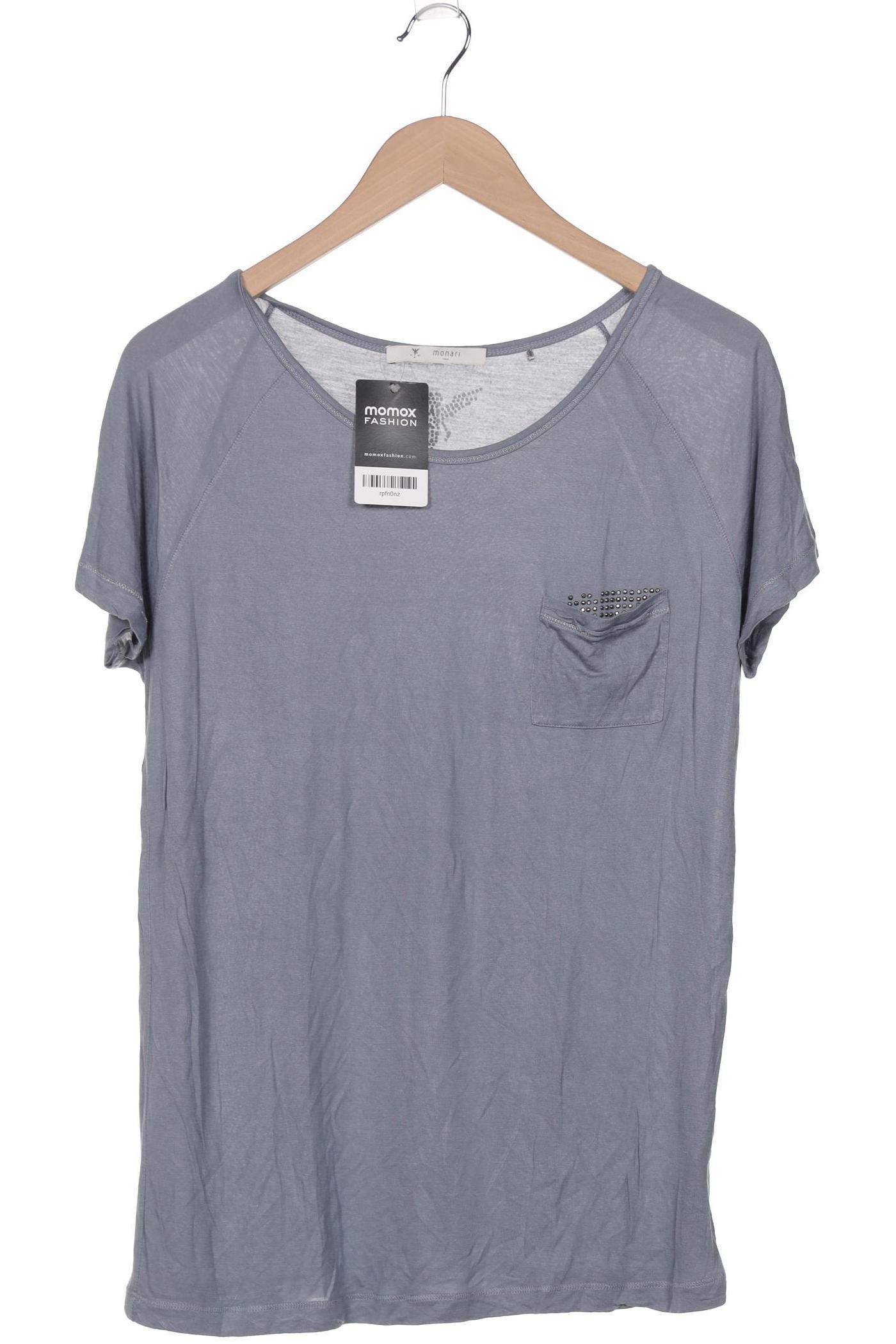 

monari Damen T-Shirt, blau, Gr. 38