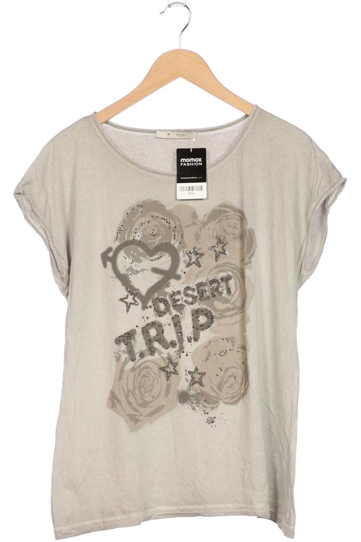 

monari Damen T-Shirt, grau, Gr. 44