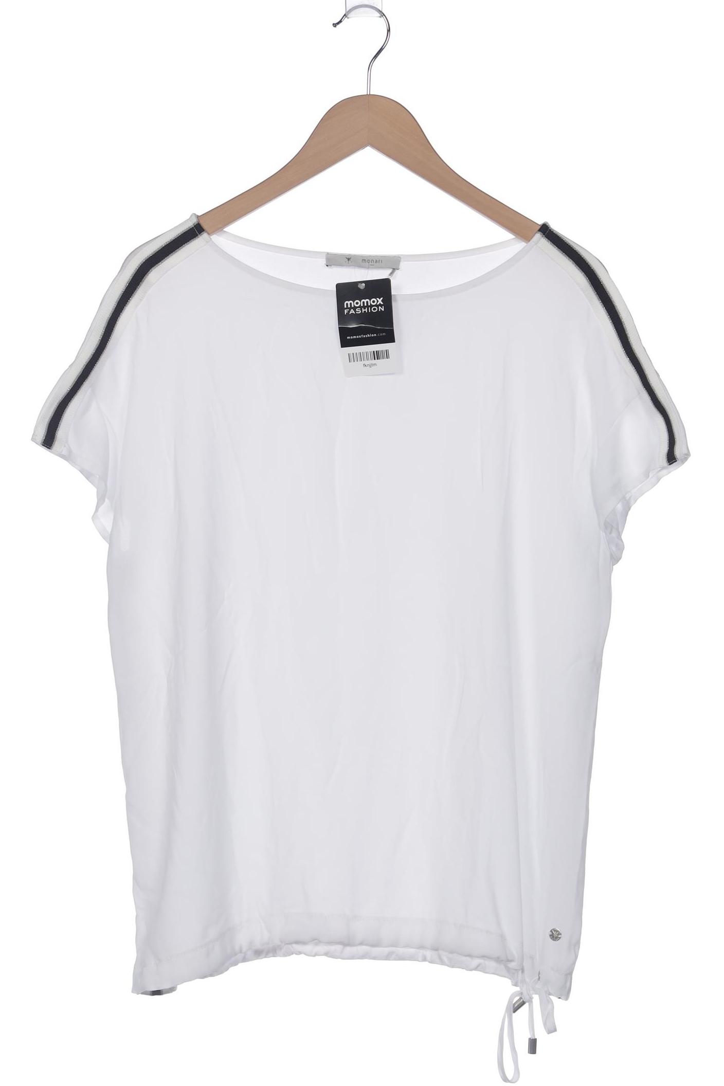 

monari Damen T-Shirt, weiß, Gr. 38