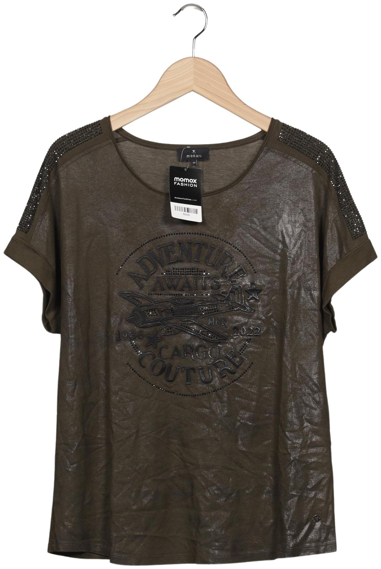 

monari Damen T-Shirt, grün, Gr. 42