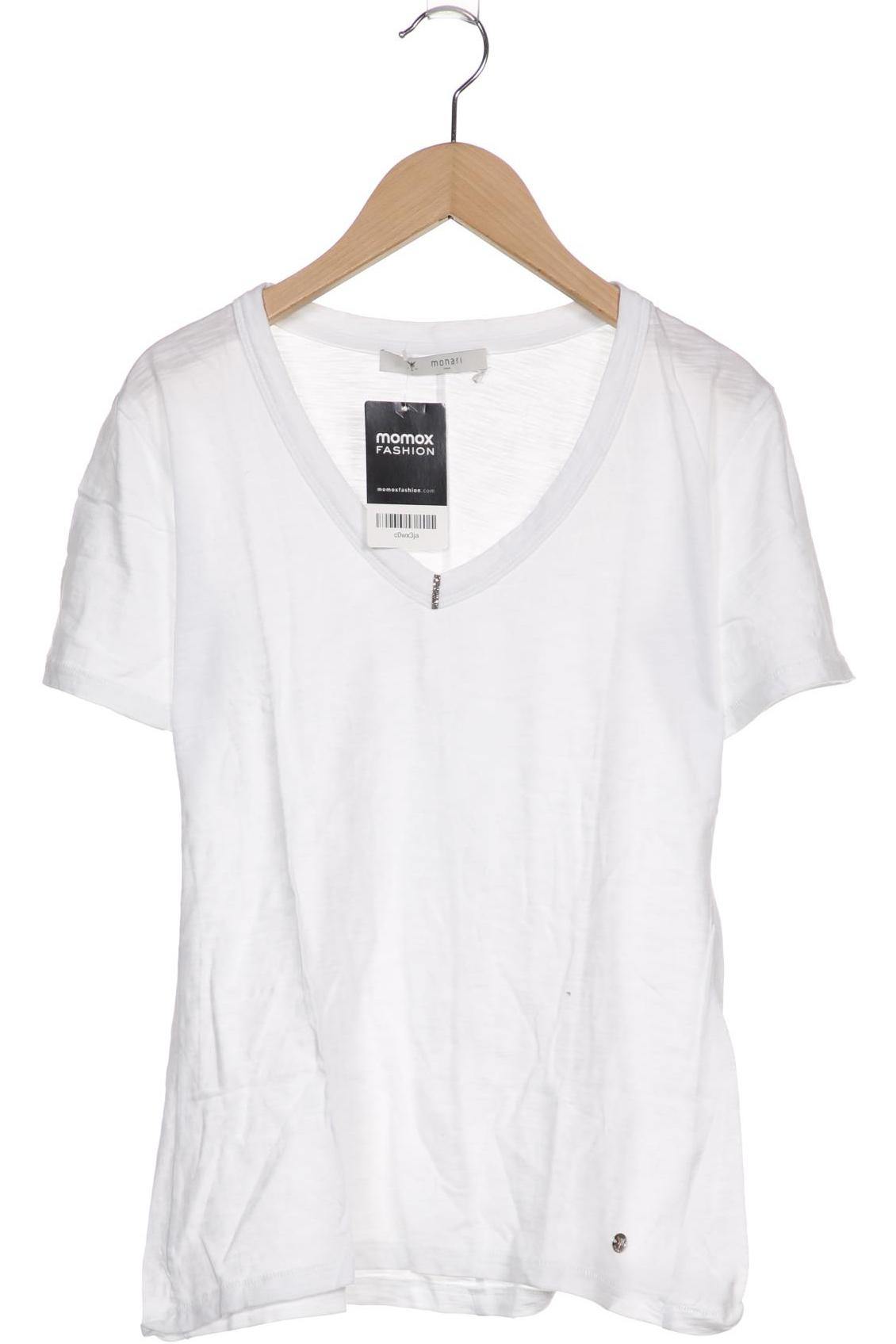 

monari Damen T-Shirt, weiß, Gr. 36