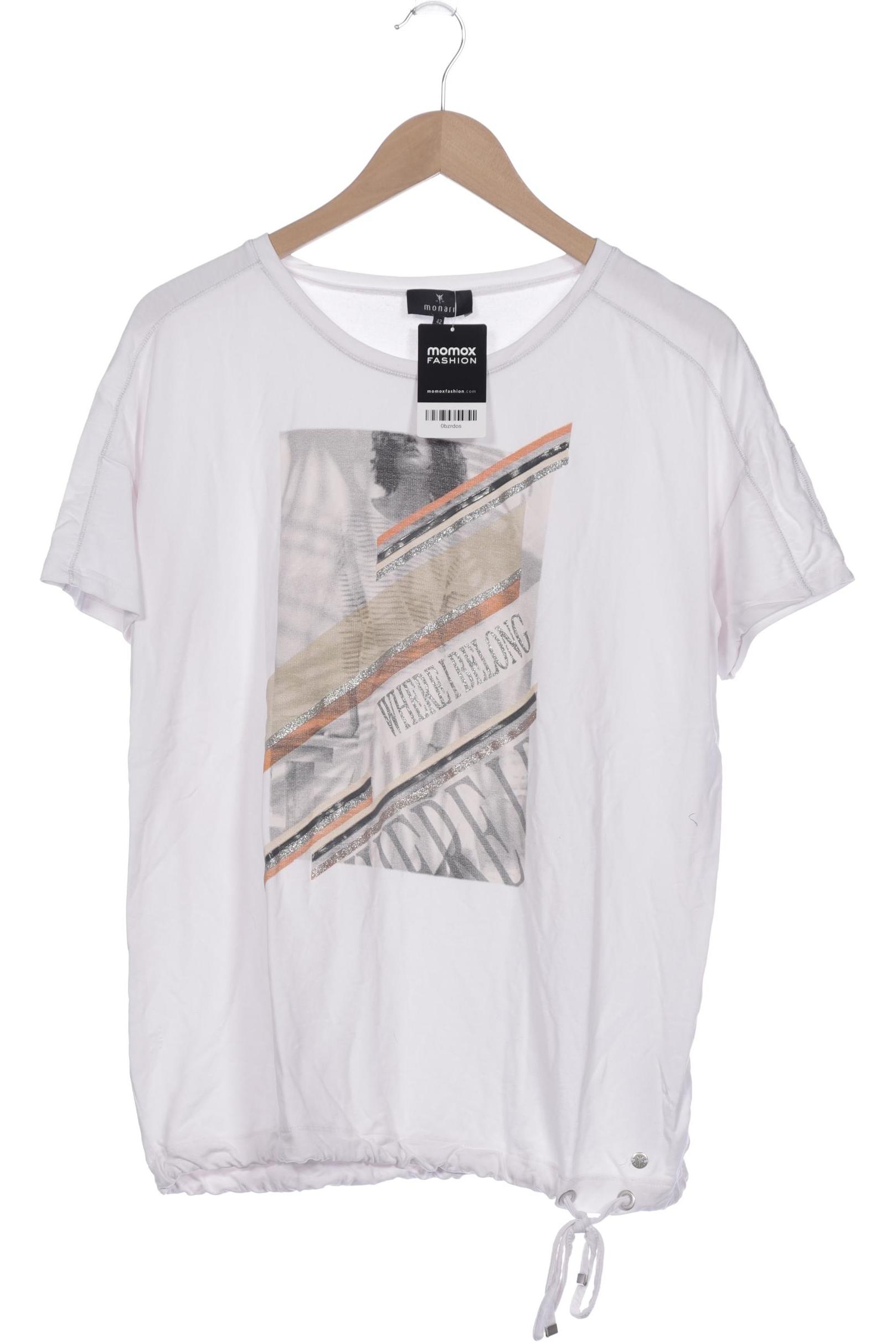 

monari Damen T-Shirt, weiß, Gr. 42
