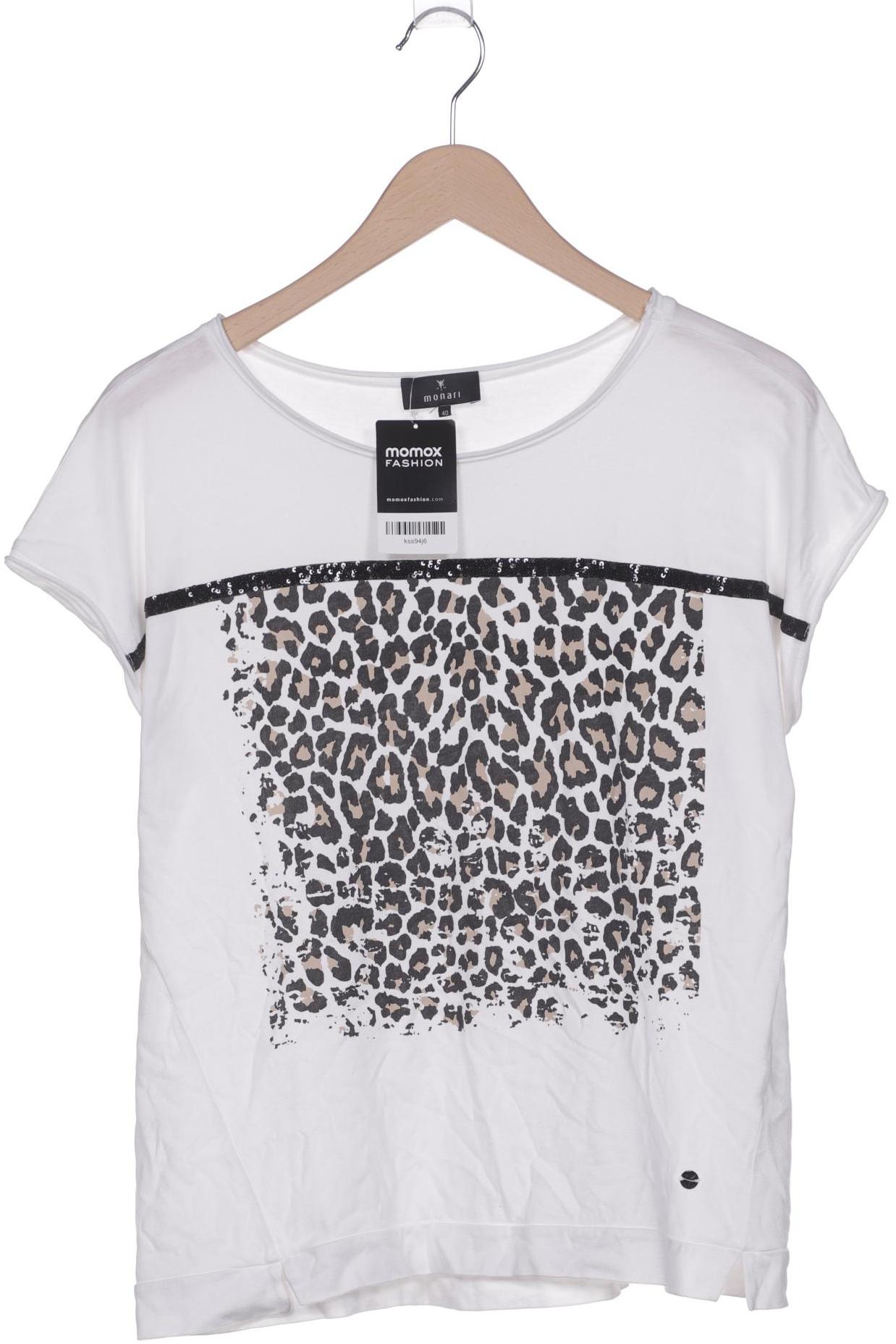 

monari Damen T-Shirt, weiß, Gr. 40