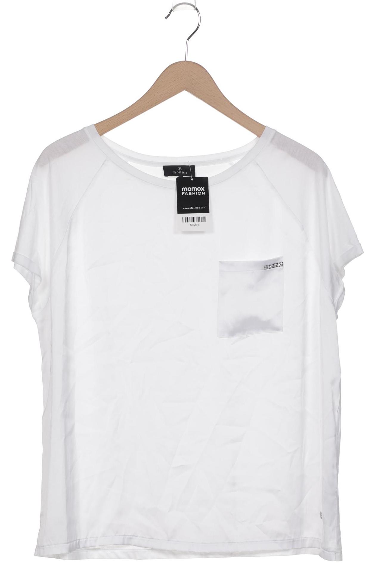 

monari Damen T-Shirt, weiß, Gr. 42