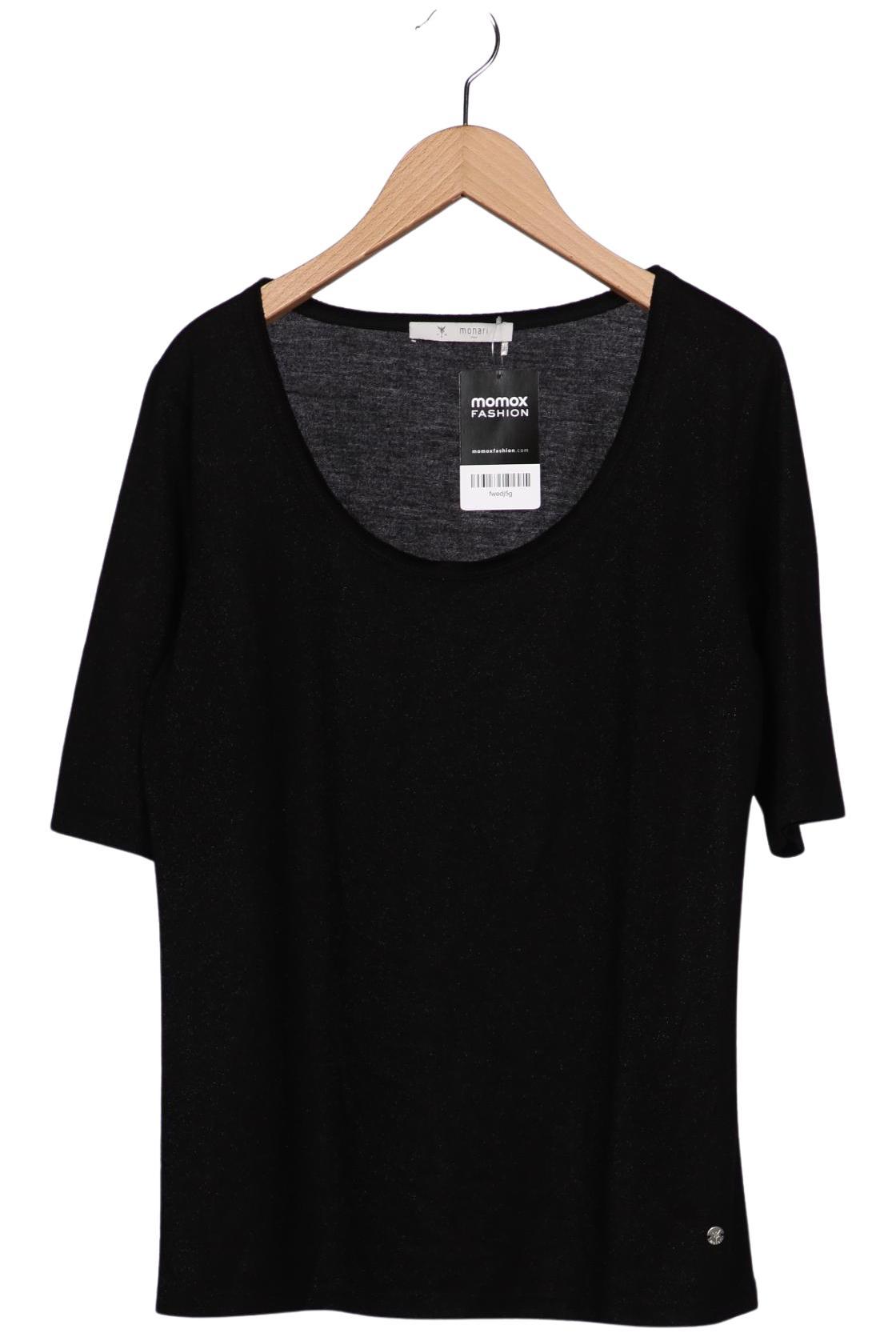 

monari Damen T-Shirt, schwarz, Gr. 36