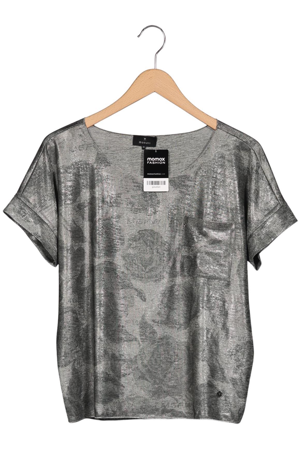

monari Damen T-Shirt, silber, Gr. 36