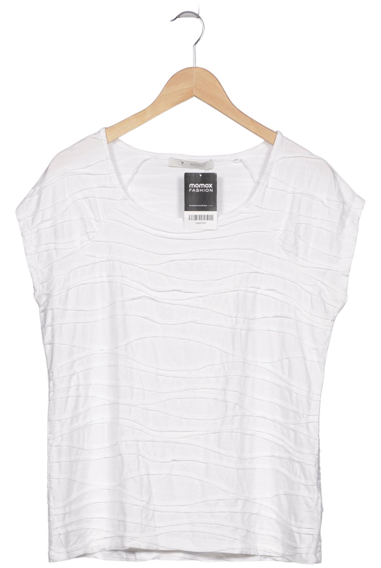 

monari Damen T-Shirt, weiß, Gr. 44