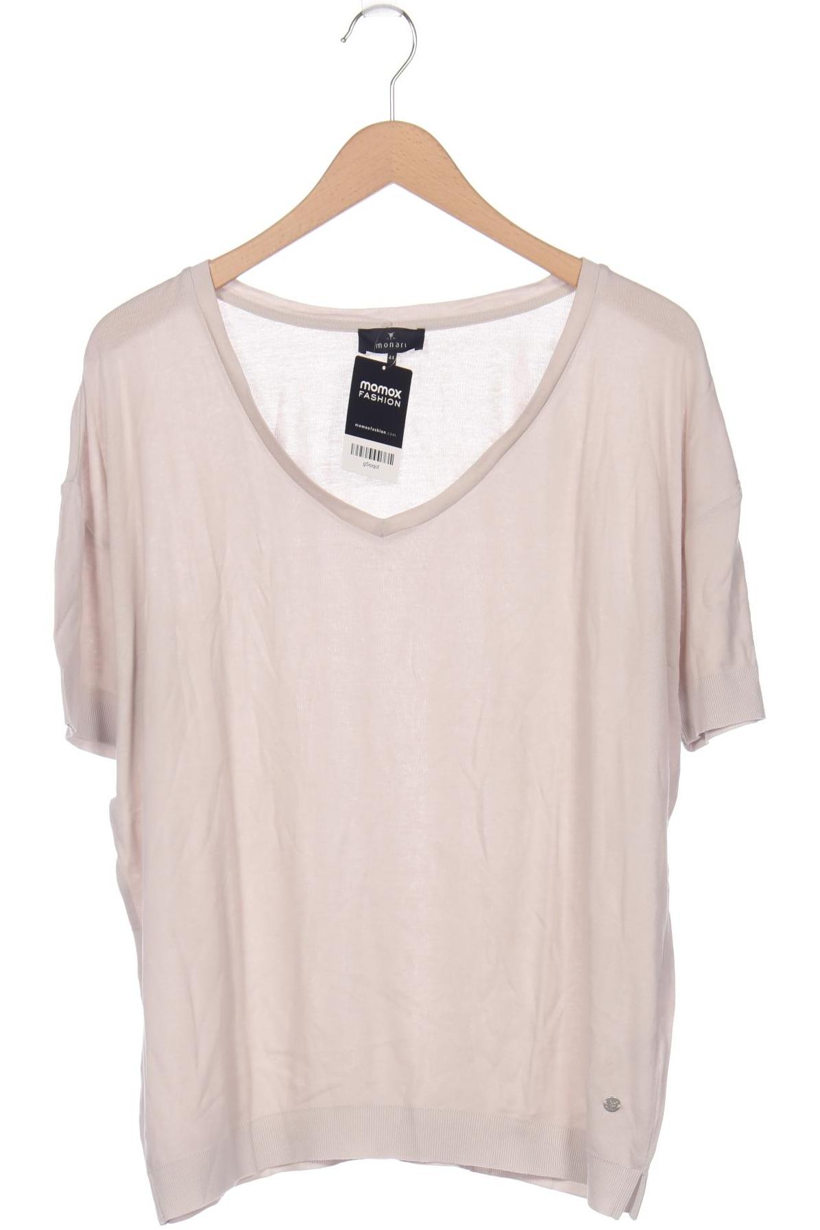 

monari Damen T-Shirt, beige, Gr. 44