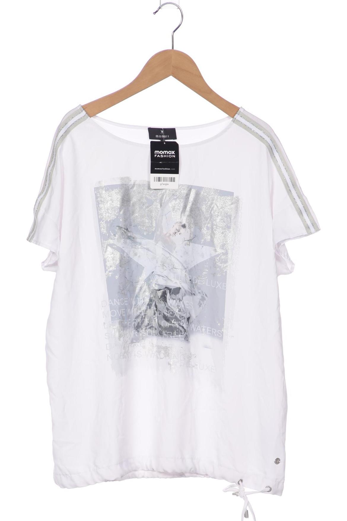 

monari Damen T-Shirt, weiß, Gr. 42