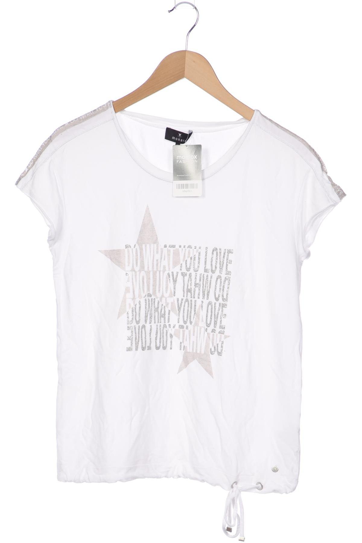 

monari Damen T-Shirt, weiß, Gr. 38