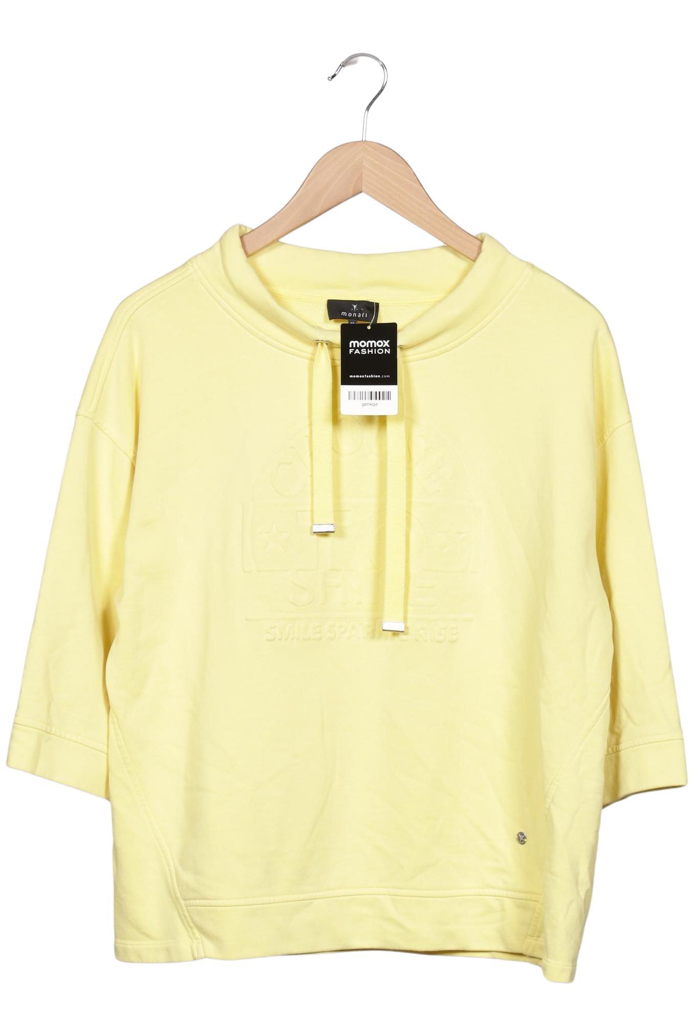 

monari Damen T-Shirt, gelb, Gr. 40